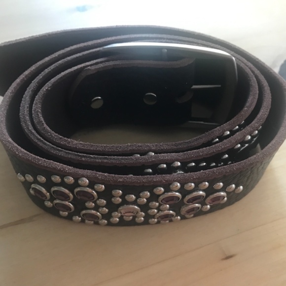 TYLIE MALIBU BELT/VINTAGE WITH SEMI CRYSTALS/FIRM